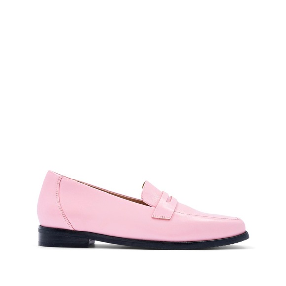 Bared Footwear Shoes - Classic Pink Bared PIiha Leather Loafers - Women's